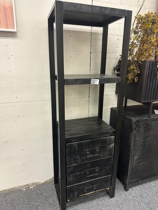Vakkenkast Rosanna mango, zwart